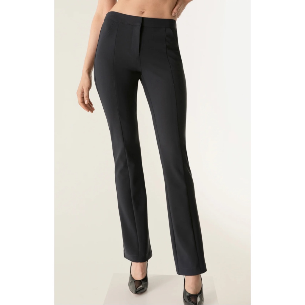 Paire | $245 Jackie Slim Bootcut Pants In Black, Size 8